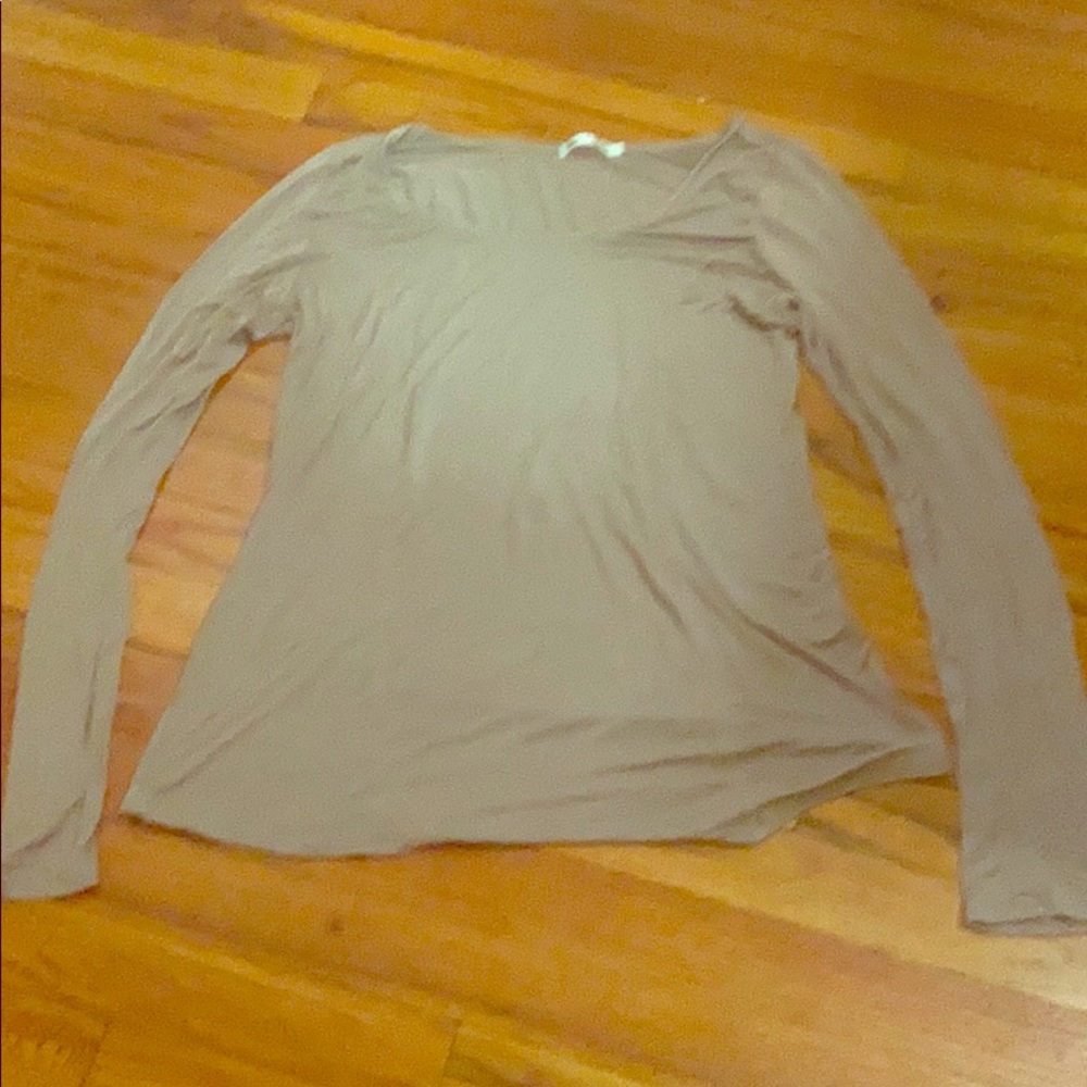 Gray shirt